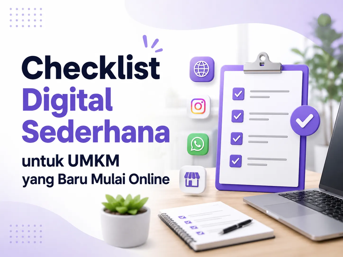 Checklist Digital Sederhana untuk UMKM yang Baru Mulai Online