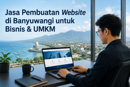 Jasa Pembuatan Website di Banyuwangi untuk Bisnis & UMKM