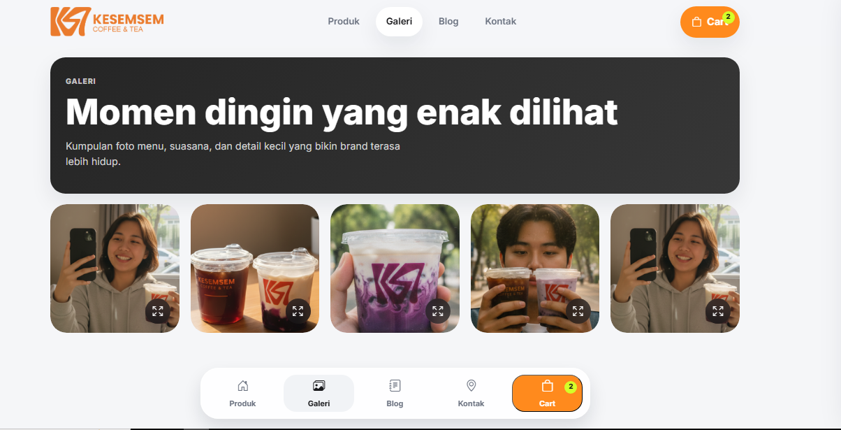 Galeri Website Kesemsem Banyuwangi