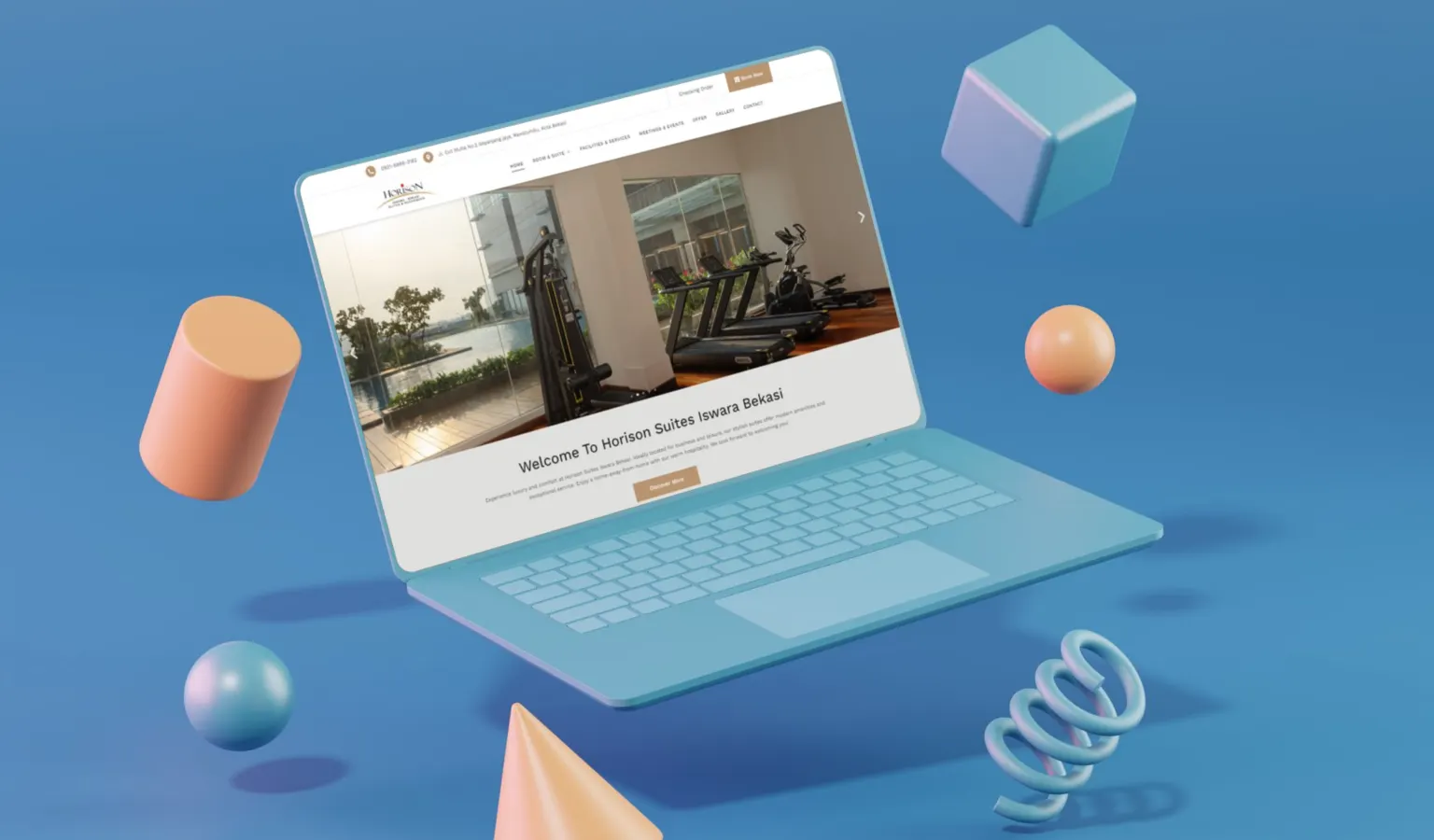 Website Horison Iswara Bekasi