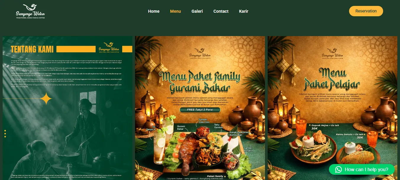 Galeri Website Srengenge Wetan