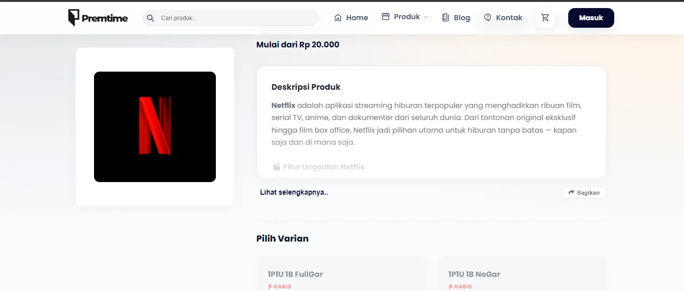 Galeri Website Premtimes