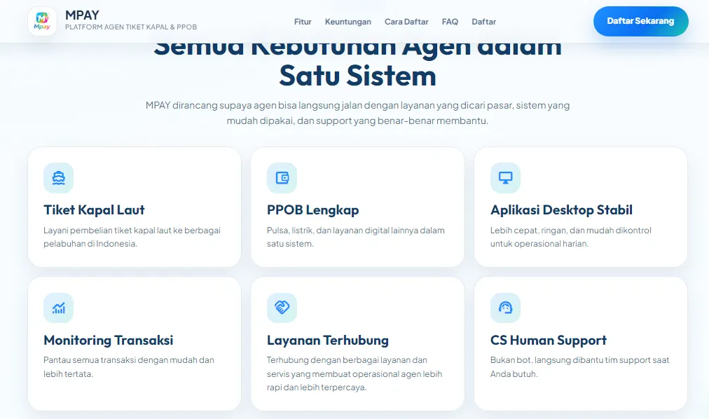 Galeri Landing Page MPAY