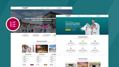 Theme UmrohPress - Website Travel Umroh & Haji Siap Pakai