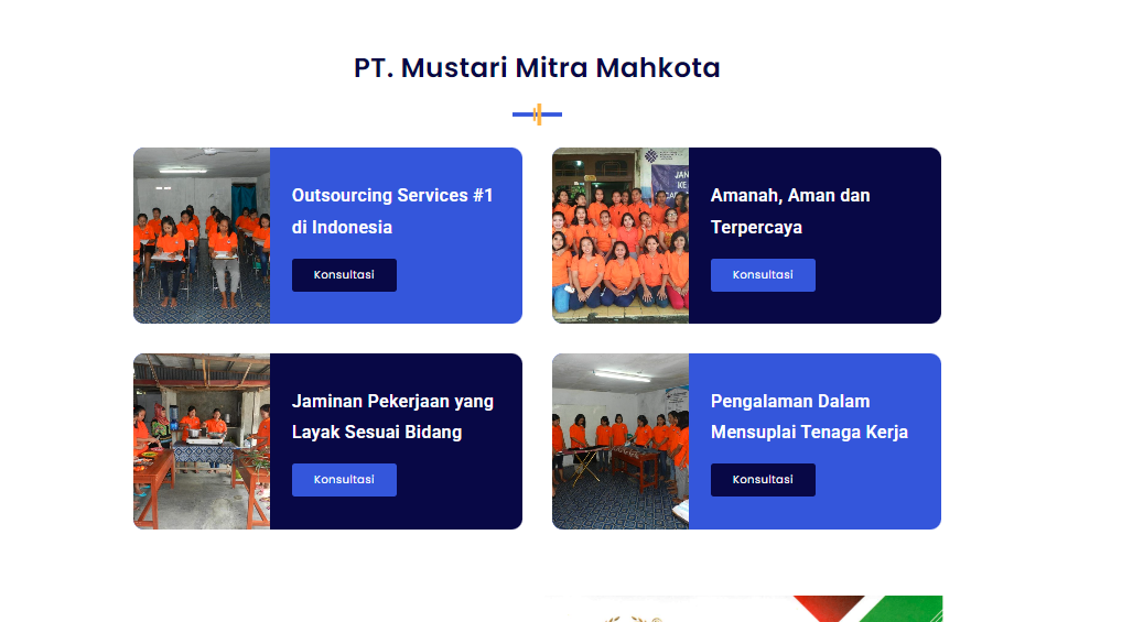 Website PT Mustari Mitra Mahkota gallery 1