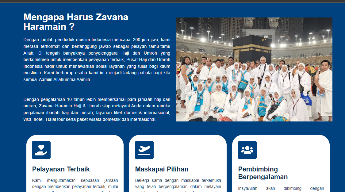 Website Zavana Haramain gallery 3